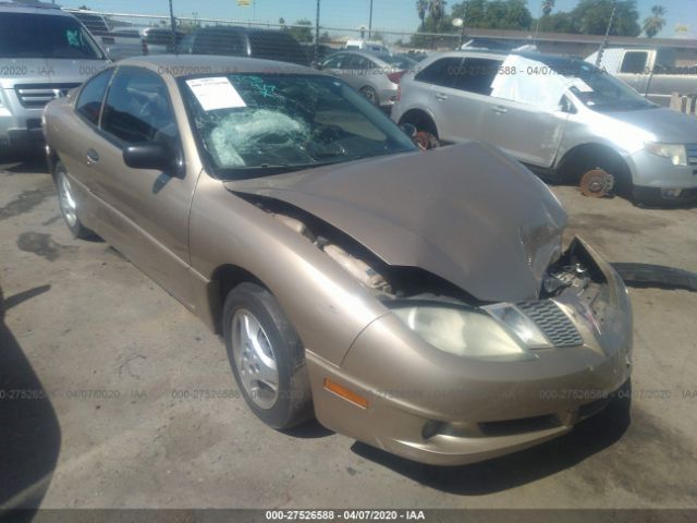 3G2JB12F95S202099 - 2005 PONTIAC SUNFIRE  Beige photo 1