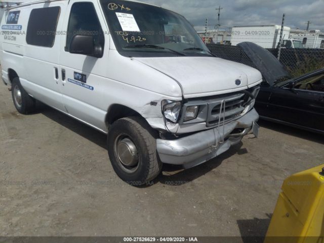 1FTNE24L71HA91651 - 2001 FORD ECONOLINE E250 VAN White photo 6