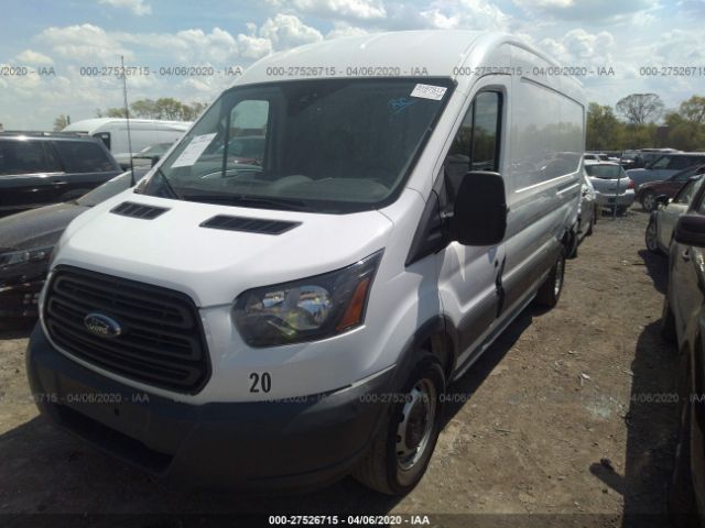 1FTYE2CM7HKA00849 - 2017 FORD TRANSIT T-150 White photo 2