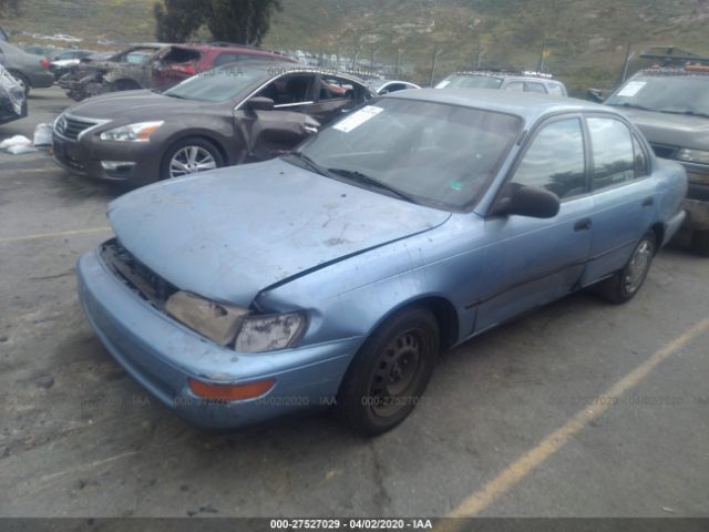 1NXAE09B3SZ300388 - 1995 TOYOTA COROLLA LE/DX Blue photo 2