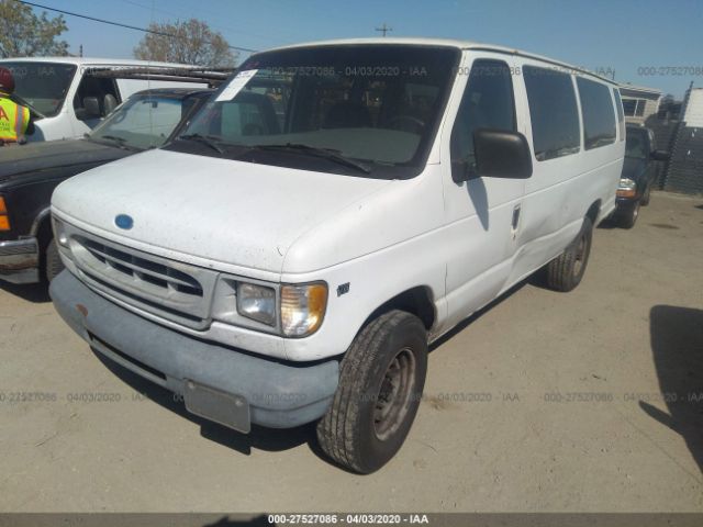 1FBJS31L1VHB19357 - 1997 FORD ECONOLINE E350 SUPER DUTY White photo 2