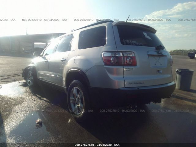 1GKER23D29J129178 - 2009 GMC ACADIA SLT-1 Silver photo 3