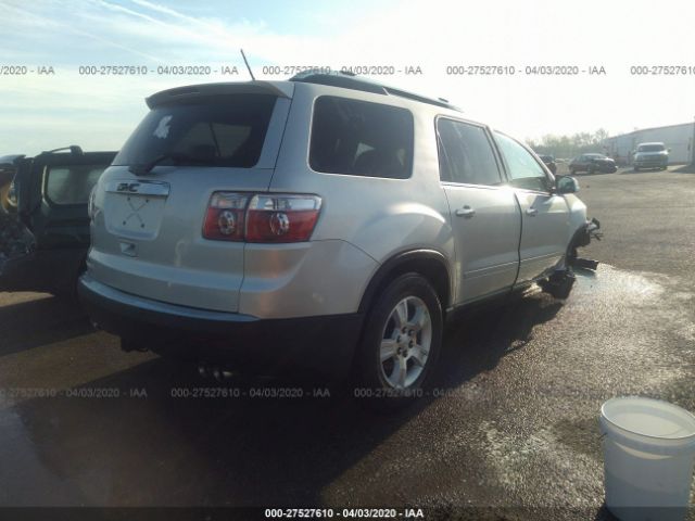 1GKER23D29J129178 - 2009 GMC ACADIA SLT-1 Silver photo 4