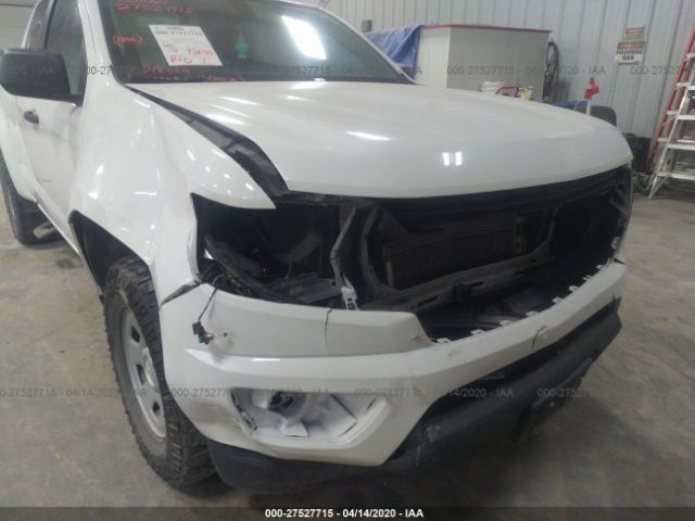 1GCHSBEA9G1396007 - 2016 CHEVROLET COLORADO  White photo 6