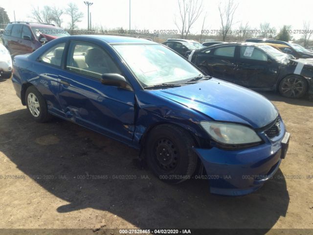 1HGEM221X4L039728 - 2004 HONDA CIVIC DX VP Mavi foto 1