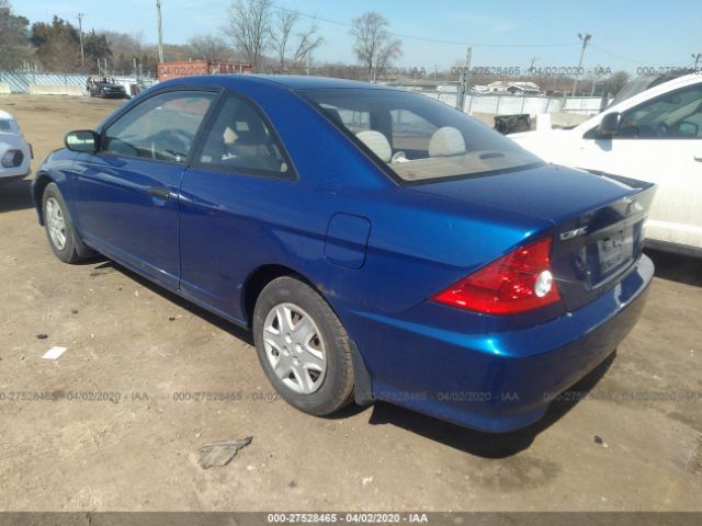 1HGEM221X4L039728 - 2004 HONDA CIVIC DX VP Mavi foto 3