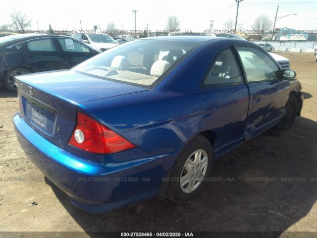 1HGEM221X4L039728 - 2004 HONDA CIVIC DX VP Mavi foto 4
