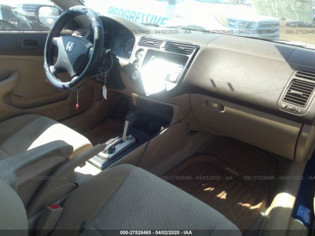 1HGEM221X4L039728 - 2004 HONDA CIVIC DX VP Mavi foto 5