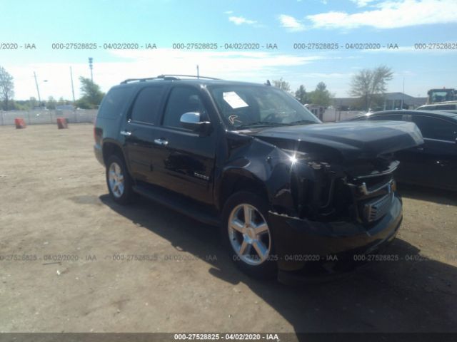 1GNSCBE04DR366394 - 2013 CHEVROLET TAHOE C1500 LT Black photo 1