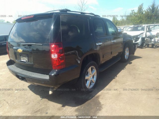 1GNSCBE04DR366394 - 2013 CHEVROLET TAHOE C1500 LT Black photo 4