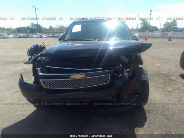 1GNSCBE04DR366394 - 2013 CHEVROLET TAHOE C1500 LT Black photo 6