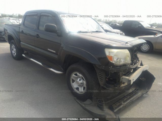 3TMJU62N36M013223 - 2006 TOYOTA TACOMA DOUBLE CAB PRERUNNER Black photo 1