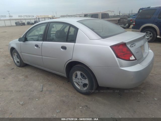 1G8AG52F25Z167391 - 2005 SATURN ION LEVEL 1 Silver photo 3