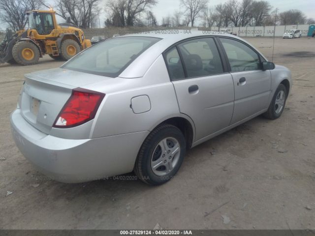 1G8AG52F25Z167391 - 2005 SATURN ION LEVEL 1 Silver photo 4