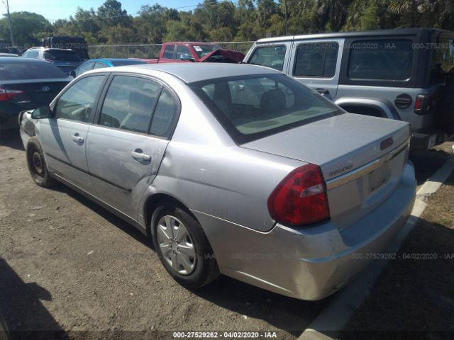 1G1ZS52F35F128603 - 2005 CHEVROLET MALIBU  Gray photo 3