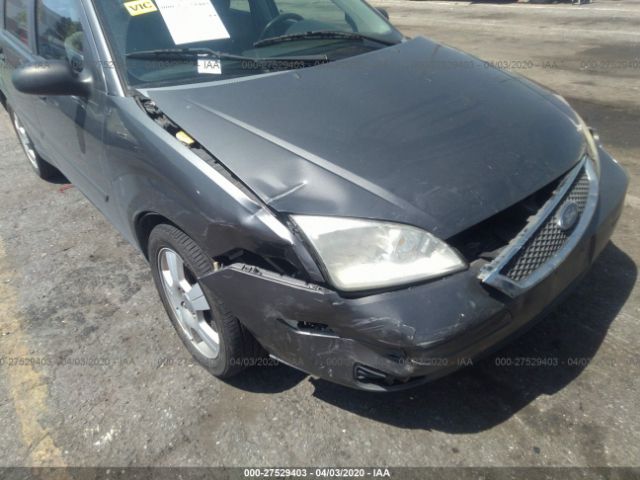 1FAHP37N56W158802 - 2006 FORD FOCUS ZX5 Gray photo 6