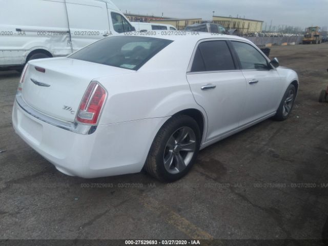 2C3CCAET4DH648461 - 2013 CHRYSLER 300C  White photo 4