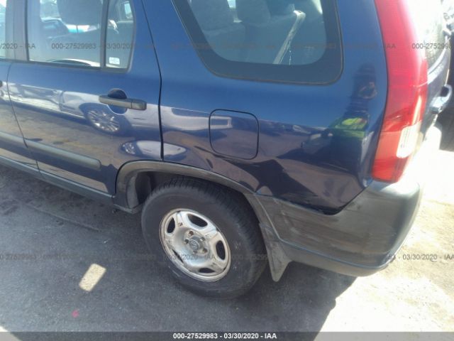 JHLRD68423C012548 - 2003 HONDA CR-V LX Blue photo 6