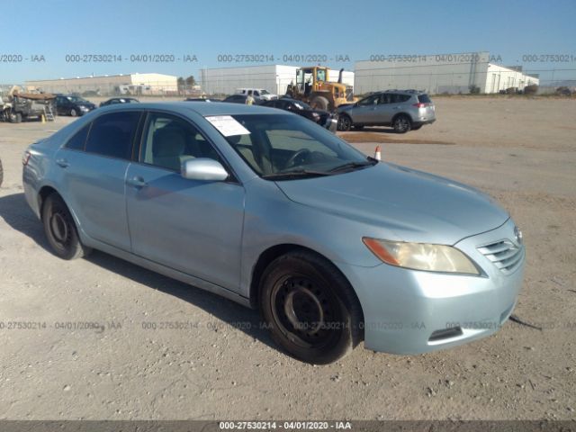 4T1BE46K27U711241 - 2007 TOYOTA CAMRY CE/LE/XLE/SE Light Blue photo 1