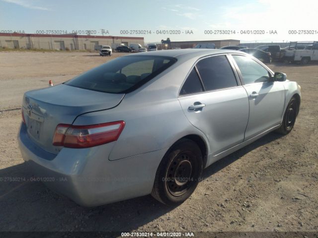 4T1BE46K27U711241 - 2007 TOYOTA CAMRY CE/LE/XLE/SE Light Blue photo 4