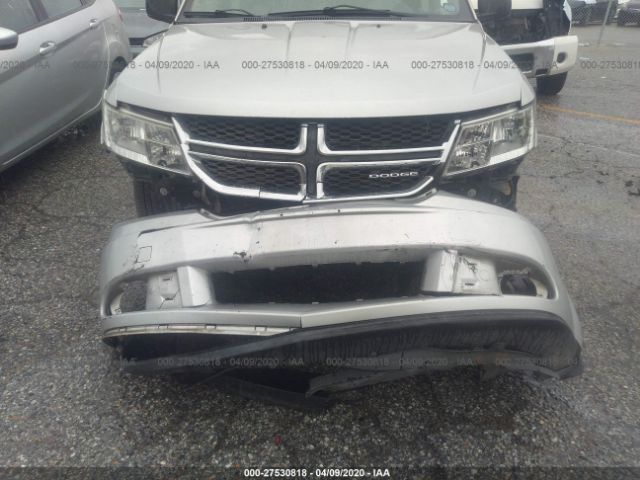 3C4PDCAB4CT167862 - 2012 DODGE JOURNEY SE Silver photo 6