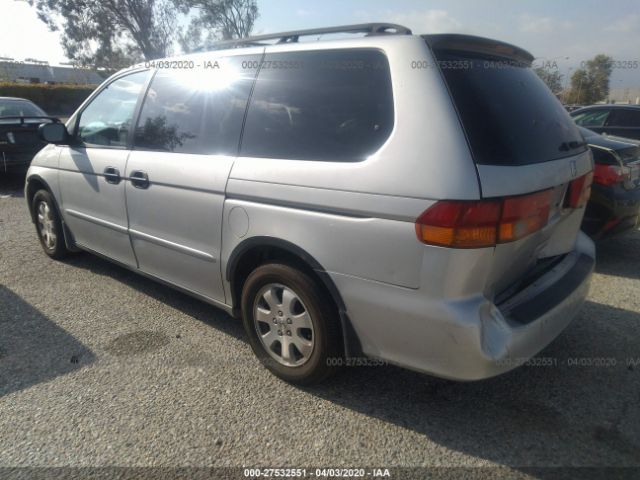 2HKRL18582H521851 - 2002 HONDA ODYSSEY LX Silver photo 3