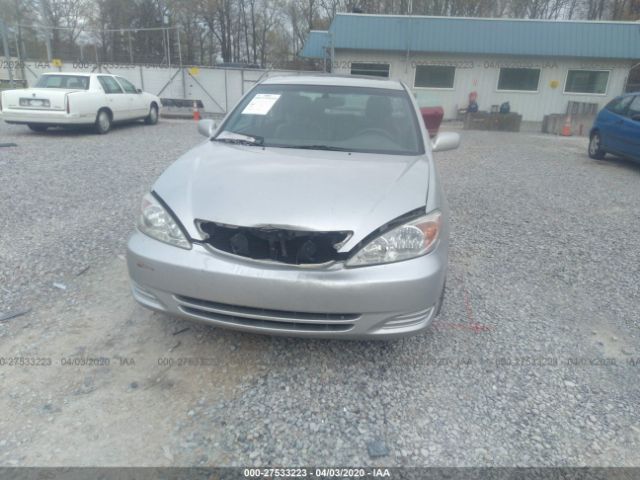 4T1BE30K32U032977 - 2002 TOYOTA CAMRY LE/XLE/SE Silver photo 6