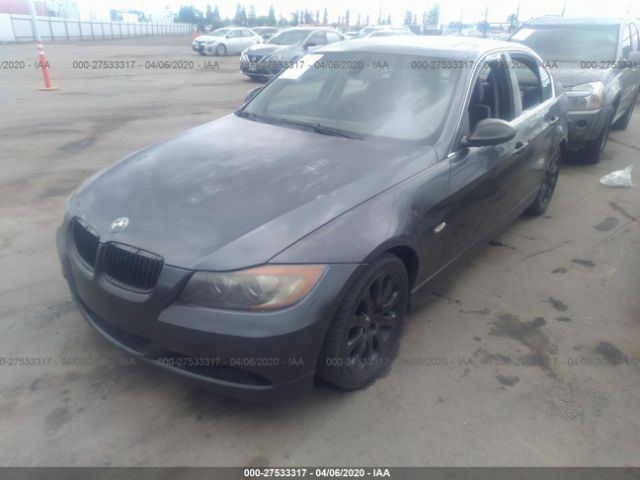 WBAVB33506KS31421 - 2006 BMW 330 I Gray photo 2