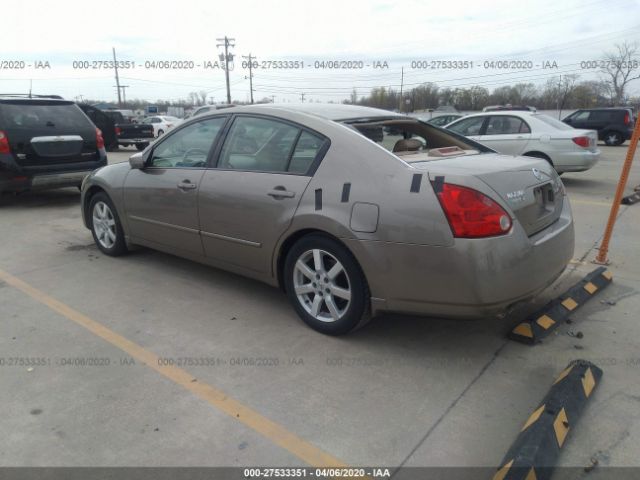 1N4BA41E75C832017 - 2005 NISSAN MAXIMA SE/SL Gold photo 3