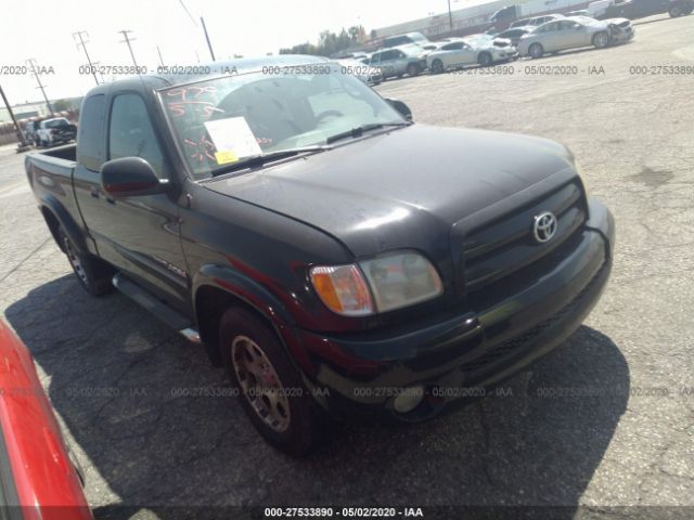 5TBRT38113S356724 - 2003 TOYOTA TUNDRA ACCESS CAB LIMITED Black photo 1