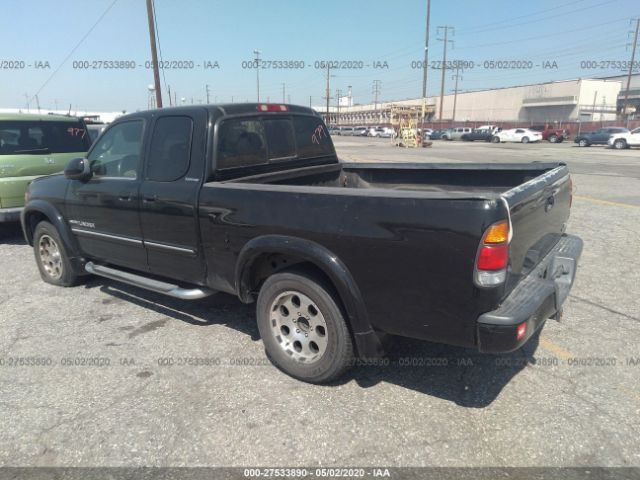 5TBRT38113S356724 - 2003 TOYOTA TUNDRA ACCESS CAB LIMITED Black photo 3