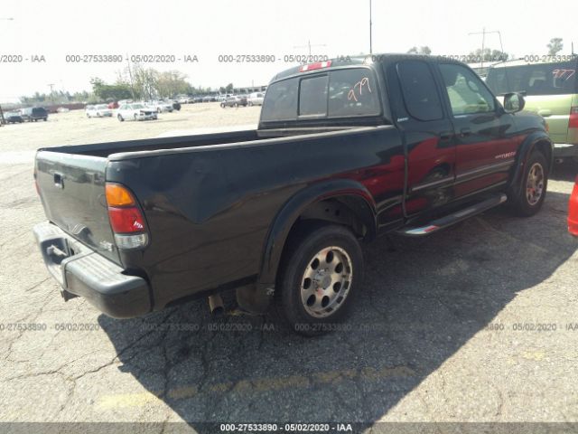 5TBRT38113S356724 - 2003 TOYOTA TUNDRA ACCESS CAB LIMITED Black photo 4