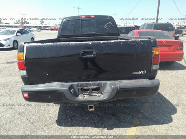 5TBRT38113S356724 - 2003 TOYOTA TUNDRA ACCESS CAB LIMITED Black photo 6