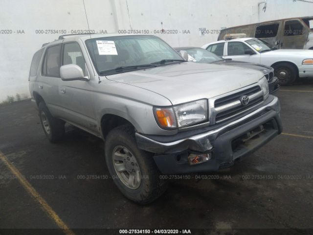 JT3HN86R5Y0303171 - 2000 TOYOTA 4RUNNER SR5 Silver photo 1