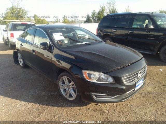 YV1612FS9E1280654 - 2014 VOLVO S60 T5 Black photo 1