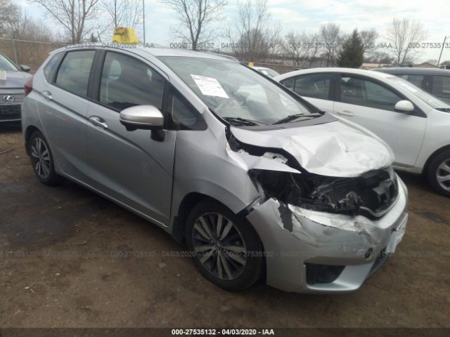 JHMGK5H71GX031443 - 2016 HONDA FIT EX/EXL Silver photo 1