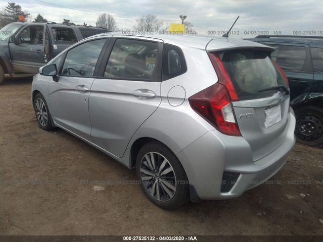 JHMGK5H71GX031443 - 2016 HONDA FIT EX/EXL Silver photo 3