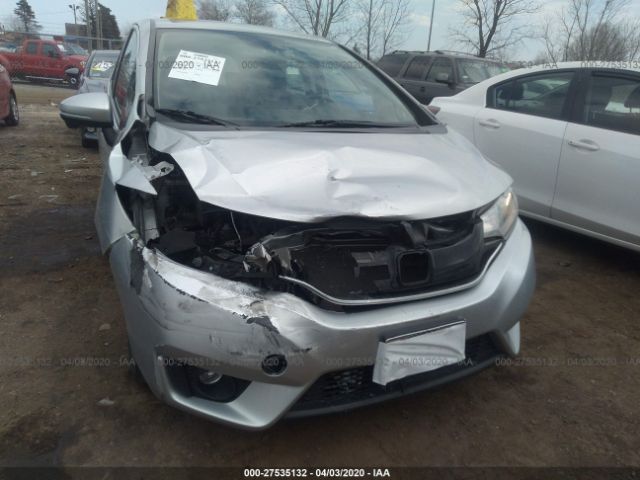 JHMGK5H71GX031443 - 2016 HONDA FIT EX/EXL Silver photo 6