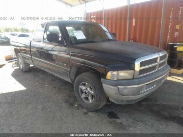 3B7HC13Y9XG242230 - 1999 DODGE RAM 1500  Black photo 1