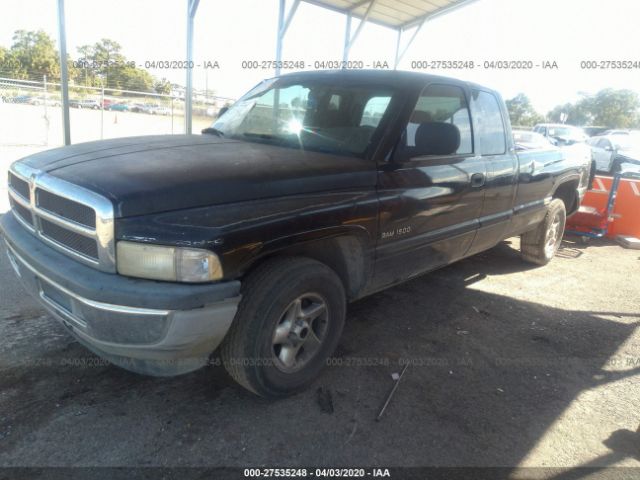 3B7HC13Y9XG242230 - 1999 DODGE RAM 1500  Black photo 2