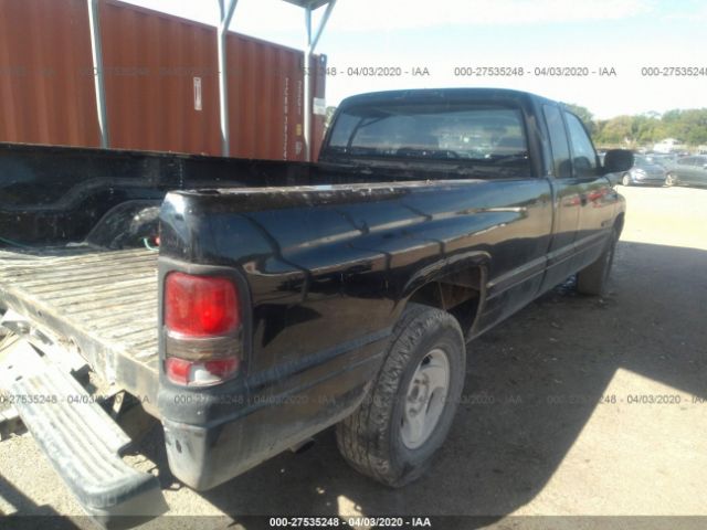 3B7HC13Y9XG242230 - 1999 DODGE RAM 1500  Black photo 4