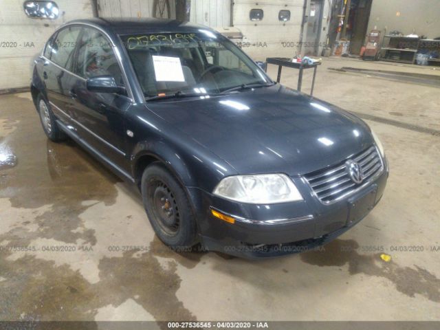 WVWMD63B24E081601 - 2004 VOLKSWAGEN PASSAT GL Green photo 1