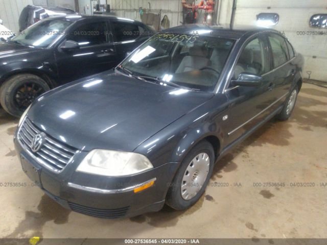 WVWMD63B24E081601 - 2004 VOLKSWAGEN PASSAT GL Green photo 2