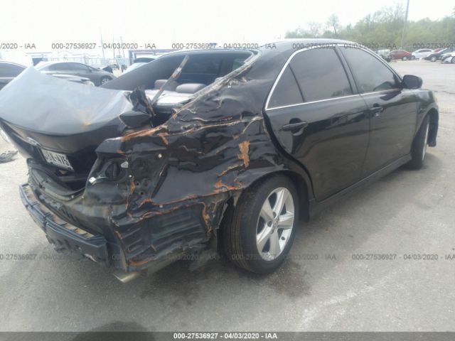 4T1BF3EK9BU170142 - 2011 TOYOTA CAMRY SE/LE/XLE Black photo 4