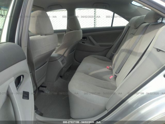 JTNBE46K773051428 - 2007 TOYOTA CAMRY CE/LE/XLE/SE Silver photo 8