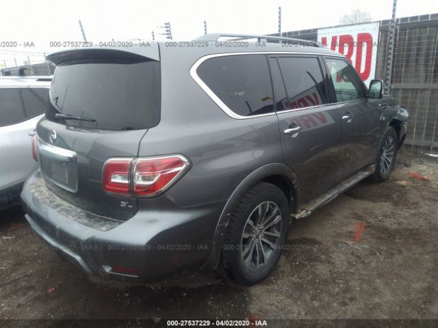 JN8AY2ND6KX010647 - 2019 NISSAN ARMADA SV/SL/PLATINUM Gray photo 4