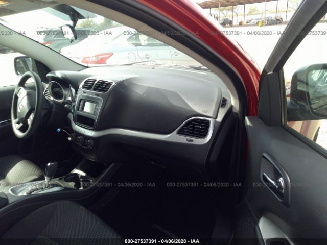 3C4PDCBG1ET178038 - 2014 DODGE JOURNEY SXT Red photo 5