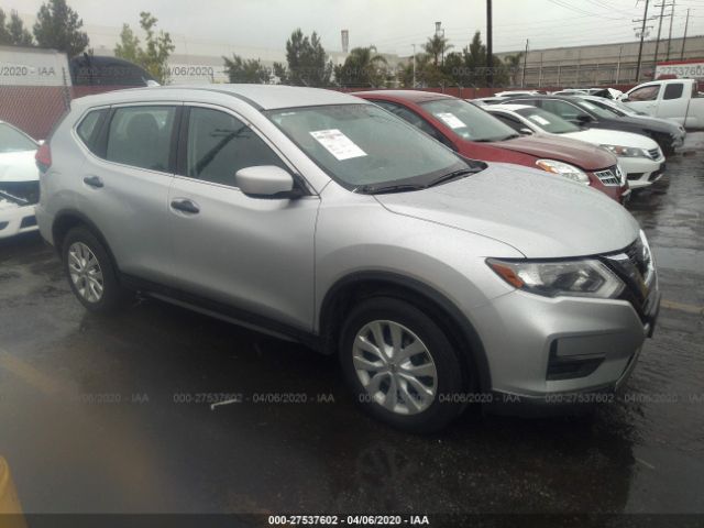 KNMAT2MT1HP527625 - 2017 NISSAN ROGUE S/SV Silver photo 1