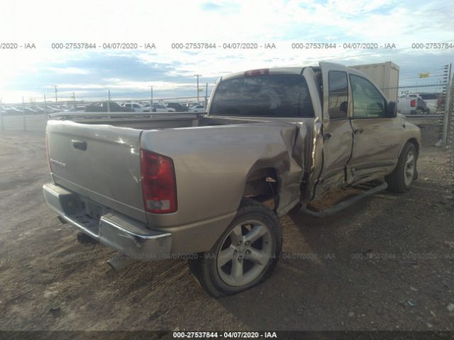 3D7HA18NX2G120673 - 2002 DODGE RAM 1500  Tan photo 4