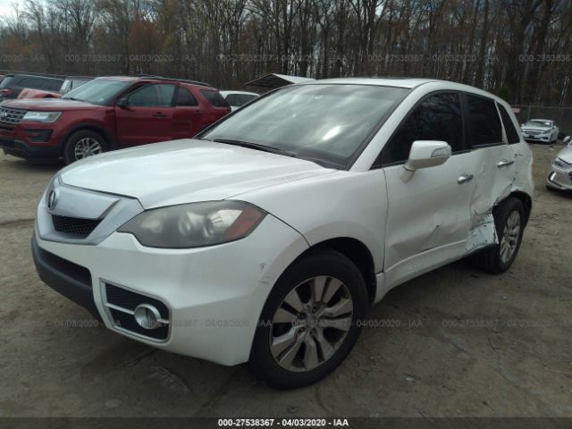 5J8TB1H58BA001084 - 2011 ACURA RDX TECHNOLOGY White photo 2